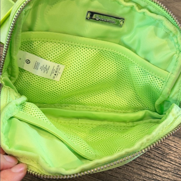 Lululemon Neon Lime Crossbody Belt Bag - Picture 3 of 3